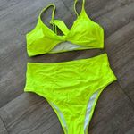 Amazon green neon swimming set π Photo 5