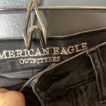 American Eagle AEO Vintage Hi-Rise Black‎ Jeans Size 8 Long Photo 2