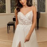 Casablanca Bridal Wedding Dress Style Rhiannon White Size 14 Photo 5