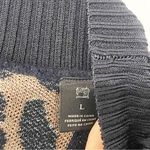 Scotch & Soda  Size Large Brown Long Sleeve Cotton-Blend Jacquard Knit Pullover Photo 3