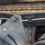 Banana Republic  Mid-Rise Sloan Ankle Gray Woven Career Dress Pant Trouser, 4 Photo 6