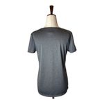 Alo Yoga  Gray Short Sleeve Crew Neck Alosoft Finesse Athletic‎ Tee Size XS Photo 2