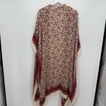American Eagle  Kimono Floral Boho One Size Viscose Shawl Overlay Photo 7