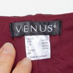 Venus Womens Crushed Velvet Bell Sleeve Top Size L Red Black Dark Romantic Goth Photo 4