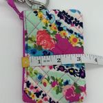Vera Bradley Lanyard & Iconic Zip ID Case in Wildflower Paisley Photo 4