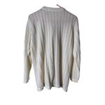 Classic Elements  Vintage Women Button Front‎ Cardigan Sweater Large Chevron Knit Photo 3