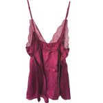 Victoria's Secret Victoria’s Secret Deep Pink Lace Babydoll Sexy Lingerie Open Sides Top Small Photo 3