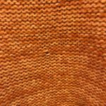 Vintage America Blues Joelie Cable Knit Wool Blend Turtleneck Sweater Orange XL Photo 5