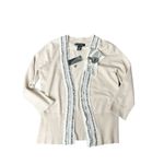White House | Black Market cardigan NWT Sz XS - creme tan and black career sweater Photo 5