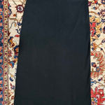Ralph Lauren  Black Knit Pencil Skirt 100% Cotton Women’s Size M Mid-Length Photo 0