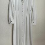 ZARA Collard MIDI Shirt Dress Photo 2