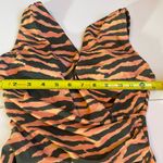 Denim&Co Orange and olive green swim Dress Size undefined Photo 9