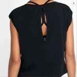 Johnny Was Calme by  Cut Out Back Boxy Top Black Size Large Photo 1