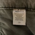 Pistola  Women's Cotton Blend Ankle Zip Skinny Cargo‎ Pants Green Size 29 Photo 11