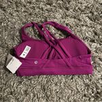 Lululemon  energy bra size 6 vivid plum Photo 1