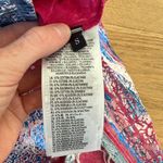 Diesel  - O-Hopla Foil Effect Mini Skirt in Blue & Pink Photo 3