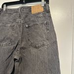 H&M EUC Women’s Sz: 6 Dusty Gray Denim Baggy Wide Leg Loose Fit High Waist Jeans Photo 13