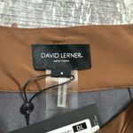 David Lerner NWTS Revolve Pleated Brown Shorts Photo 3
