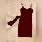 Dress the Population NWOT Veronique Tie Back Cami Sleeveless Sheath Dress sz M Photo 4