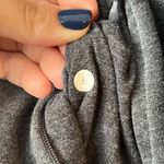 Lululemon On The Double Pullover in Heathered Dark Grey Photo 8