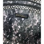 Betsey Johnson Betsy Johnson Black & White Bull Dog Large Bow Women Leather Tote Shoulder Bag Photo 5