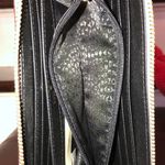 Kate Spade Taupe Black Gold Zipper Credit Card Coin Continental Wallet Authentic Photo 9