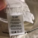 Michael Kors Micheal kors pure white zip cargo roll up capris size 8 Photo 7