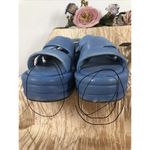 Free People Harper Flatform Sandals In Carnival Cobalt SZ 38.5 Women's Shoes Photo 2