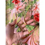 J.Jill Floral Tunic Top Womens Sz XLp Beachy Tropical Vacation Summer Boho Photo 2