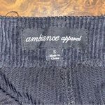 Ambiance Apparel Corduroy Mini Skirt in Black - size small Photo 2