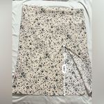 A New Day Black and Cream Spotted Midi Dress with a slit Photo 5