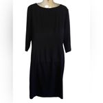 Josephine Chaus  Classic Black Long Sleeve Dress Photo 1