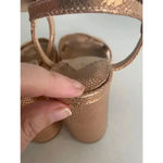 Antonio Melani Women's Rose Gold Gwen’s Sandals Size 7M GUC! Photo 6