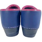 Sanita Professional San Flex Closed Back Clogs in Blue/Pink Blue Size 9 Photo 7