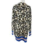 Revolve Central Park West Oversized Leopard Nio Chunky Knit Cardigan XS Striped Photo 4