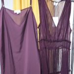 Lucy Paris 🆕️ Deep Purple Maxi Dress Set Photo 5