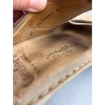 Finn Comfort 37 Sandals Leather Beige Adjustable Strap Slides Comfort Shoes Tan Size 6.5 Photo 3