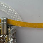 Tipsy Elves  size XL Sparkling Silver Leggings sequin high waist elf Christmas wi Photo 5