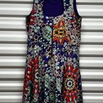 Nanette Lepore L’Armour Kaleidoscope Fit & Flare Bold Sleeveless Lined Dress Photo 3