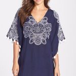 Nanette Lepore Embroidered Caftan Swim Coverup Photo 0