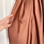 House Of CB • Myrna Chocolate Satin Corset Slip Dress brown bustier boned bodice Photo 14