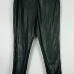 BB Dakota  Steve Madden Leggings M‎ Black Faux Leather Moto Boho Y2K Punk Goth Photo 0