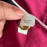 Banana Republic  Navy‎ Cotton Canvas Pea Coat Jacket Size Small Gold Buttons Photo 9