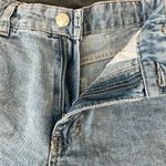 Sinsay Pleated Denim Short Size 4 Blue Photo 1