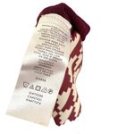 Ann Taylor maroon turtleneck sweter geometric design business casual long sleeve Photo 4