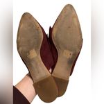 Madewell Remi Bow Mule Pinot Noir Women’s Size 6 Photo 3