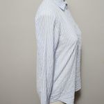 J.Crew Camp Popover In Blue Stripe Size 0 Photo 2