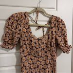 Mango  Floral Mini Dress Photo 2