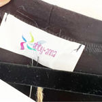 Abby and Anna Boutique Size 2XL Long Black‎ Slinky Knit T Photo 4