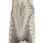 Rebellion Again Women's Open Front Crochet Lace Boho Duster Kimono Size Large Photo 7